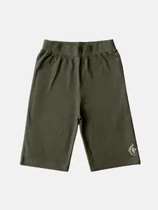 KiddoPanti Girls Mid-Rise Cycling Shorts