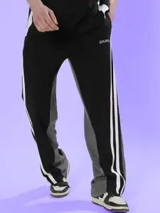 WEARDUDS  Men Relaxed Fit Colorblock Baggy Joggers