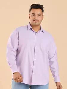 BIG HELLO Spread Collar Cotton Casual Shirt