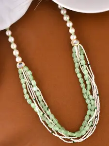 Silvermerc Designs Gold-Plated Silver Layered Necklace