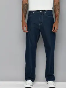 Flying Machine Men Pure Cotton High Rise Cobain Loose Regular Fit Jeans