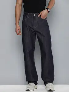 Flying Machine Men Pure Cotton High Rise Cobain 90s Loose Fit Jeans