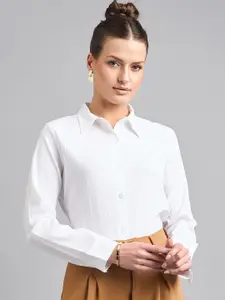 Style Quotient Spread Collar Smart Formal Shirt