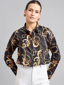 Style Quotient Abstract Printed Party Shirt