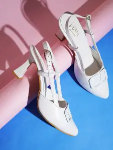 JM Looks Wedge Pumps with Bows