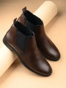 Roadster The Lifestyle Co. Men Block-heeled Chelsea Boots