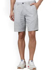 Celio Men Mid-Rise Linen Shorts