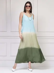 Get Glamr Tie and Dye Dyed Maxi Dress