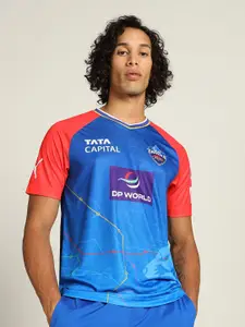 Puma DC WPL 2024 Replica Printed Cricket Jersey T-shirt