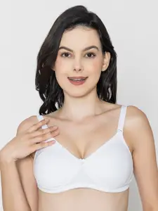 B'ZAR Full Coverage Non Padded Cotton Everyday Bra With All Day Comfort