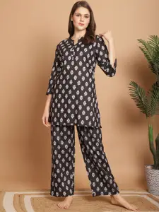 Indreams Women Printed Night suit