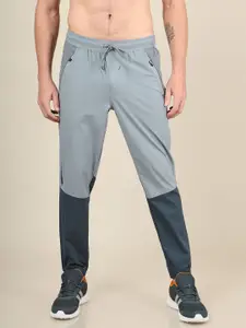 Technosport SS'24 Men Colourblocked Slim-Fit Rapid Dry Antimicrobial Jogger