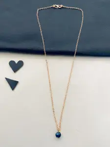 ABDESIGNS Rose Gold-Plated Chain With Pendant