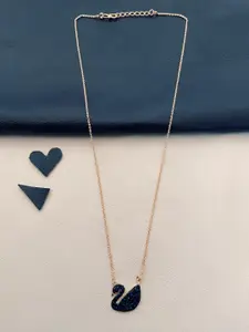 ABDESIGNS Rose Gold-Plated Chain With Pendant