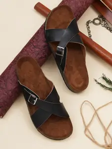 MOZAFIA Women Open Toe Flats