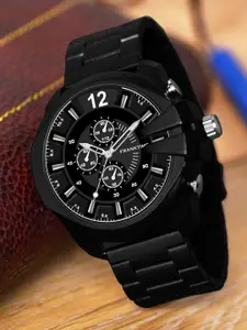 Franktime Men Stainless Steel Bracelet Style Straps Analogue Watch FT-0008