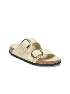 Birkenstock Arizona Narrow Width Leather Open Toe Flats