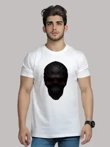 Elibolz Graphic Printed Round Neck Cotton T-shirt