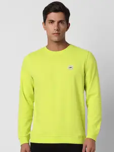 Peter England Casuals Crew Neck Pullover Cotton Sweatshirt