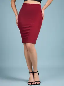 DressBerry Knee Length Pencil Skirt