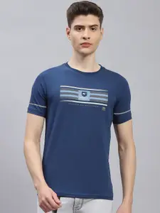 Monte Carlo Typography Printed Round Neck Cotton Regular Fit T-shirt