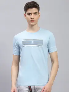 Monte Carlo Typography Printed Round Neck Cotton Regular Fit T-shirt