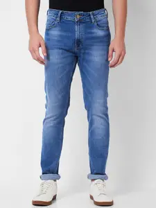 SPYKAR Men Relaxed Fit Comfort Fit Heavy Fade Stretchable Jeans