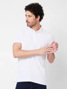 SPYKAR Polo Collar Cotton Slim Fit T-shirt