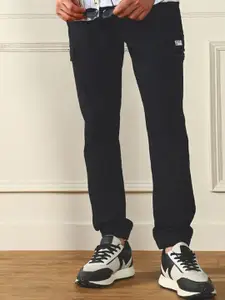 Dennis Lingo Men Cotton Loose Fit Joggers Trousers