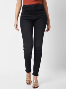SPYKAR Women Skinny Fit High-Rise Clean Look Jeans