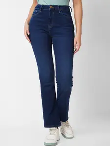 SPYKAR Women Bootcut Fit Mid-Rise Light Fade Jeans