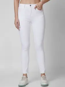 SPYKAR Women Super Slim Fit High-Rise Clean Look Jeans