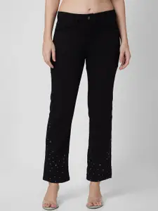 SPYKAR Women Mid Rise Straight Fit Clean Look Jeans