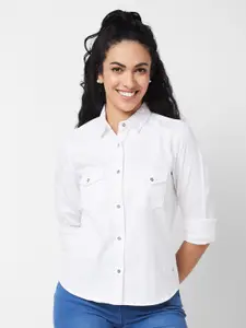 SPYKAR Women Opaque Casual Shirt