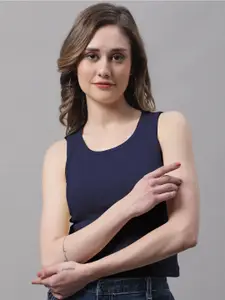 FBAR Round Neck Sleeveless Cotton Tank Top