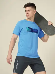 Technosport Graphic Printed Rapid Dry Technology Slim Fit Active T-shirt