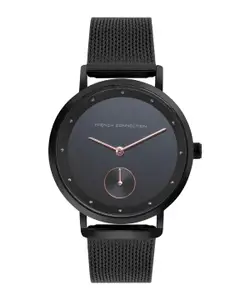 French Connection Women Stainless Steel Bracelet Style Straps Analogue Watch FCW09BM