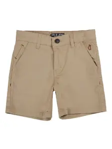 Gini and Jony Boys Mid-Rise Slim Fit Cotton Shorts