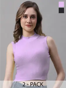 FBAR Cotton Fitted Crop Top