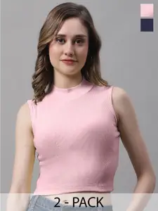 FBAR Cotton Crop Fitted Top