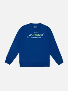 Bodycare Kids Boys Printed Round Neck Long Sleeves Sweatshirt