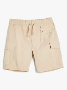 Koton Boys Pure Cotton Cargo Shorts