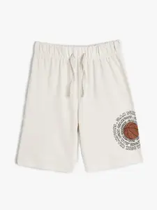 Koton Boys Mid-Rise Pure Cotton Shorts