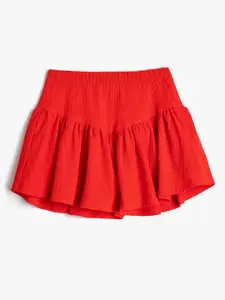 Koton Girls Mini Flared Skirt
