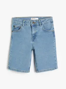 Koton Boys Denim Mid-Rise Shorts