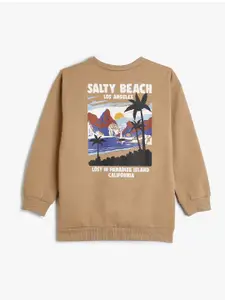 Koton Boys Graphic Printed Sweatshirt