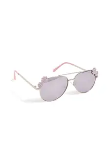 Accessorize Girls Aviator Sunglasses with UV Protected Lens 10000771701
