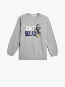 Koton Boys Typography Printed Pullover