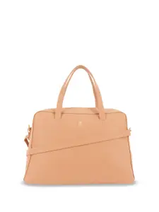 Baggit PU Oversized Structured Satchel with Quilted