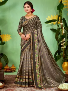 Saree mall Embellished Zari Pure Silk Sarees